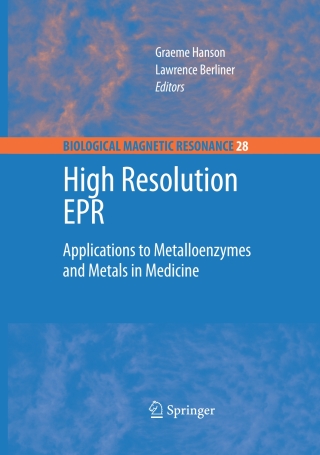 Imagen de portada: High Resolution EPR 1st edition 9780387848563