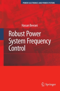 Cover image: Robust Power System Frequency Control 9780387848778