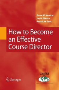 Cover image: How to Become an Effective Course Director 9780387849041