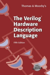 表紙画像: The Verilog® Hardware Description Language 5th edition 9780387849300