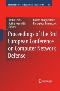 Cover image: Proceedings of the 3rd European Conference on Computer Network Defense 9780387855547