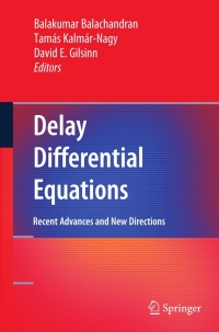 Imagen de portada: Delay Differential Equations 1st edition 9780387855943