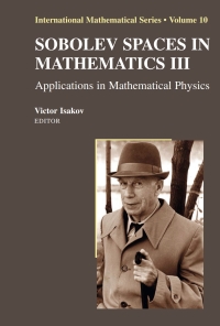 Imagen de portada: Sobolev Spaces in Mathematics III 1st edition 9780387856513