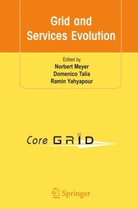 Imagen de portada: Grid and Services Evolution 1st edition 9780387859651