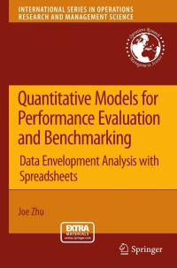 Cover image: Quantitative Models for Performance Evaluation and Benchmarking 2nd edition 9780387859811