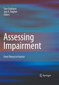 Imagen de portada: Assessing Impairment 1st edition 9780387875415