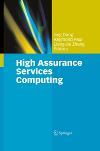 صورة الغلاف: High Assurance Services Computing 1st edition 9780387876573