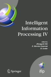 Cover image: Intelligent Information Processing IV 1st edition 9780387876849