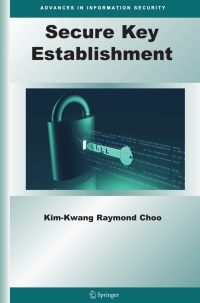 Cover image: Secure Key Establishment 9780387879680