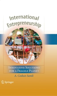 Cover image: International Entrepreneurship 9780387885964