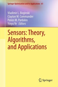 Cover image: Sensors: Theory, Algorithms, and Applications 1st edition 9780387886183