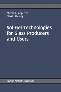 Cover image: Sol-Gel Technologies for Glass Producers and Users 1st edition 9781402079382