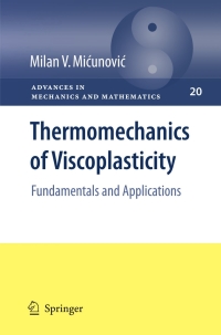 Cover image: Thermomechanics of Viscoplasticity 9780387894898