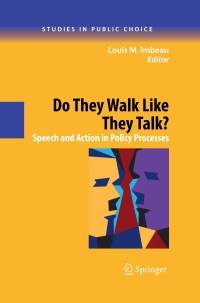 Cover image: Do They Walk Like They Talk? 9780387896717