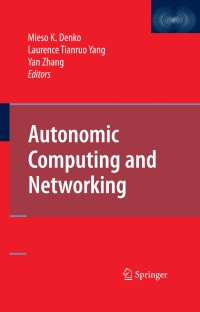 Cover image: Autonomic Computing and Networking 1st edition 9780387898278