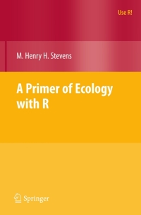 Cover image: A Primer of Ecology with R 9780387898810