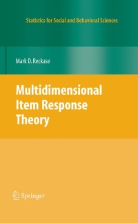 Imagen de portada: Multidimensional Item Response Theory 9781461417149