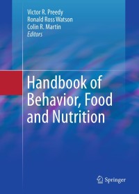 Cover image: Handbook of Behavior, Food and Nutrition 1st edition 9780387922706
