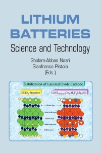 Cover image: Lithium Batteries 1st edition 9780387926742