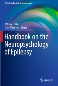 表紙画像: Handbook on the Neuropsychology of Epilepsy 9780387928258