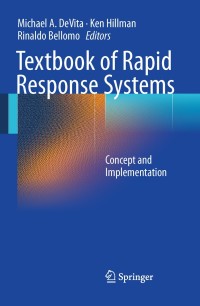 Cover image: Textbook of Rapid Response Systems 1st edition 9780387928524