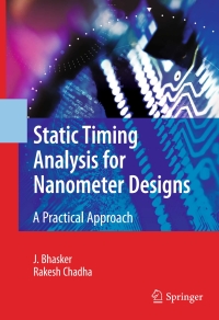 صورة الغلاف: Static Timing Analysis for Nanometer Designs 9781441947154