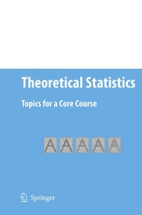 Cover image: Theoretical Statistics 9780387938387