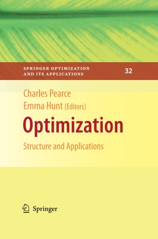 Titelbild: Optimization 9780387980959
