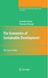 Cover image: The Economics of Sustainable Development 9780387981758