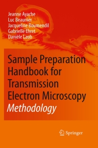 Immagine di copertina: Sample Preparation Handbook for Transmission Electron Microscopy 9780387981819