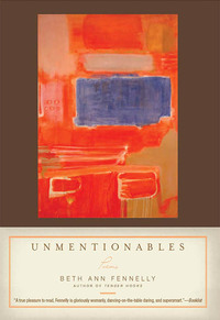 Cover image: Unmentionables: Poems 9780393066050