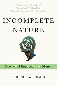 表紙画像: Incomplete Nature: How Mind Emerged from Matter 9780393049916