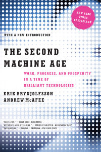 Omslagafbeelding: The Second Machine Age: Work, Progress, and Prosperity in a Time of Brilliant Technologies 9780393350647