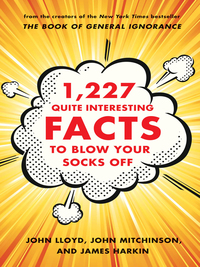 Imagen de portada: 1,227 Quite Interesting Facts to Blow Your Socks Off 9780393241037