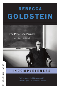 Cover image: Incompleteness: The Proof and Paradox of Kurt Gödel (Great Discoveries) 9780393327601