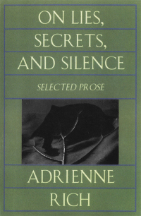 Cover image: On Lies, Secrets, and Silence: Selected Prose 1966-1978 9780393312850