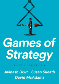 Cover image: Games of Strategy 5th edition 9780393422191