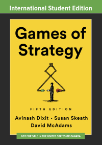 Titelbild: Games of Strategy (International Student Edition) 5th edition 9780393422207