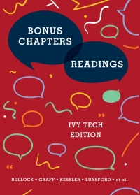 Cover image: They Say/I Say, with Ivy Tech Bonus Chapters and Readings custom ebook, for Ivy Tech Community College 4th edition 9780393631678