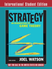 表紙画像: Strategy: An Introduction to Game Theory (International Student Edition) 3rd edition 9780393920826