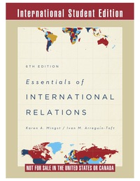 Cover image: Essentials of International Relations (Sixth International Student Edition) 6th edition 9780393937107