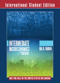 Imagen de portada: Intermediate Microeconomics with Calculus: A Modern Approach (International Student Edition) 9780393937145