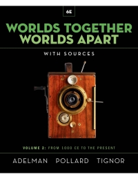 Cover image: Worlds Together, Worlds Apart (Volume 2) 6th edition 9780393532074