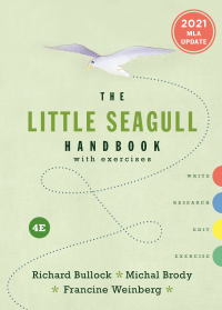 Imagen de portada: The Little Seagull Handbook with Exercises: 2021 MLA Update 4th edition 9780393877946