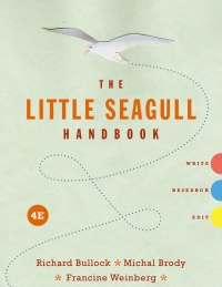Cover image: The Little Seagull Handbook 4th edition 9780393877939