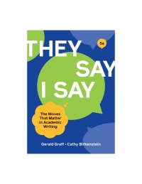 Cover image: They Say / I Say 5th edition 9780393538700