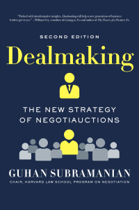 Cover image: Dealmaking: The New Strategy of Negotiauctions 2nd edition 9780393358391