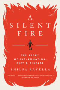 Cover image: A Silent Fire: The Story of Inflammation, Diet, and Disease 9780393541908