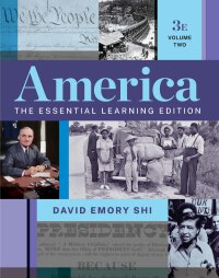 Cover image: America: The Essential Learning Edition (Volume 2) 3rd edition 9780393542905