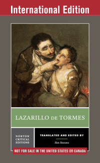 Imagen de portada: Lazarillo de Tormes (First International Student Edition)  (Norton Critical Editions) 1st edition